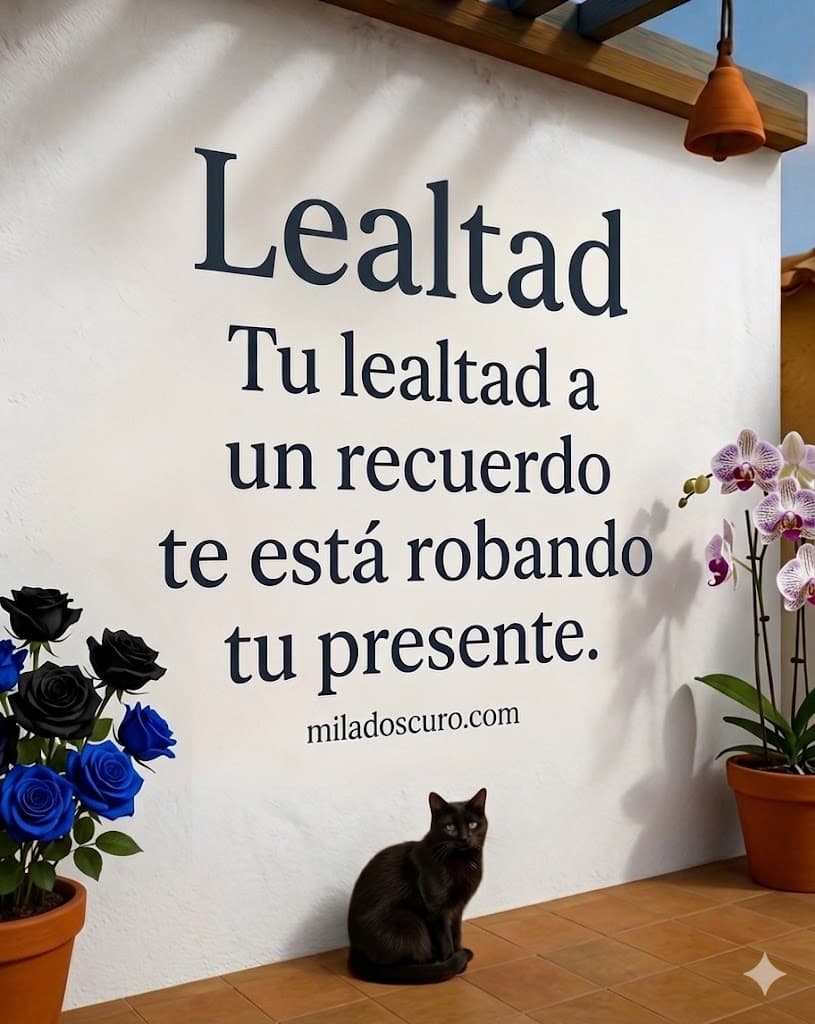 Tu lealtad a un recuerdo te está robando tu presente